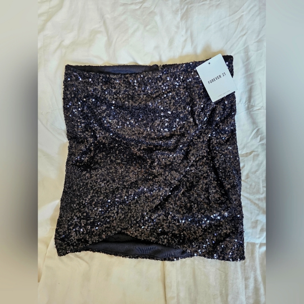 Forever 21 Sequins Skirt